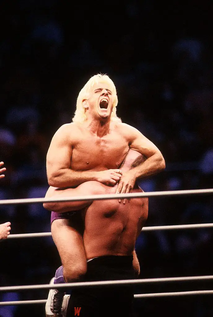 Ric Flair is a legendary wrestler. Credit: B Bennett / Getty