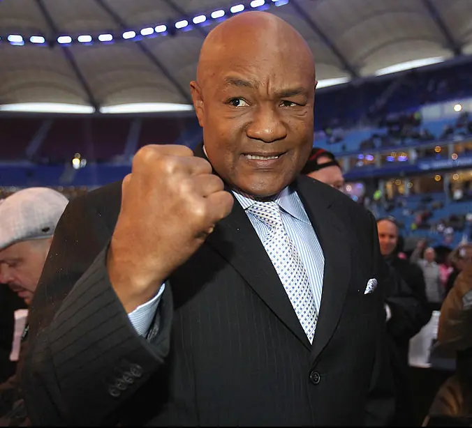 George Foreman has sadly passed away at the age of 76. Credit: Martin Rose/Bongarts/Getty Images