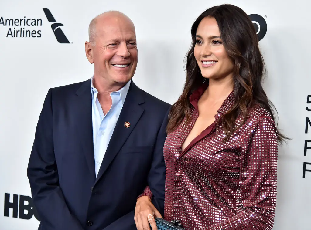 Bruce and Emma in 2019. Credit: Theo Wargo/Getty