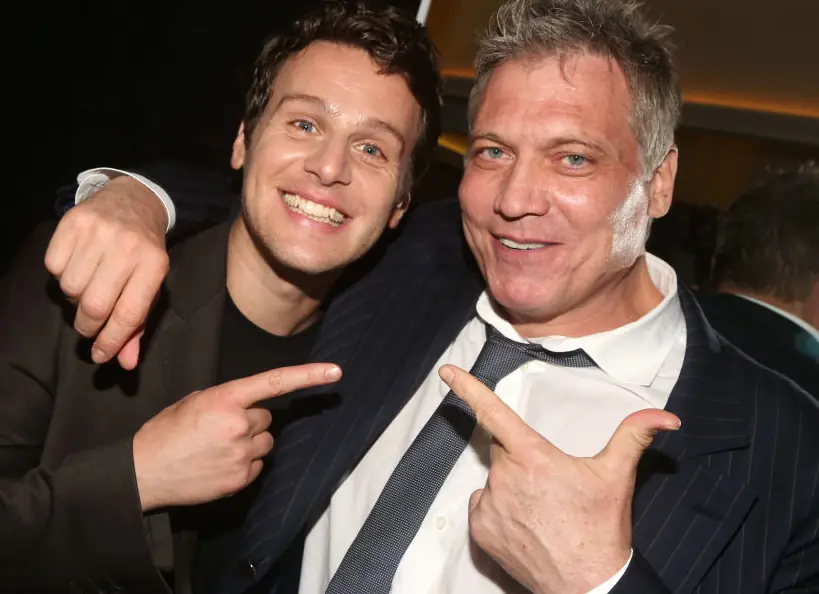 Jonathan Groff and Holt McCallany co-starred in the Netflix's Mindhunter. Credit: Bruce Glikas / Getty