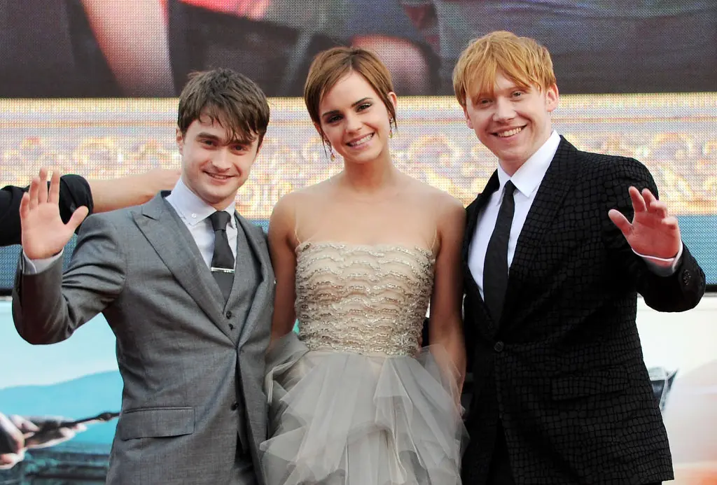 Daniel Radcliffe, Emma Watson and Rupert Grint have spoken out against JK Rowling. Credit: Dave M. Benett / Getty