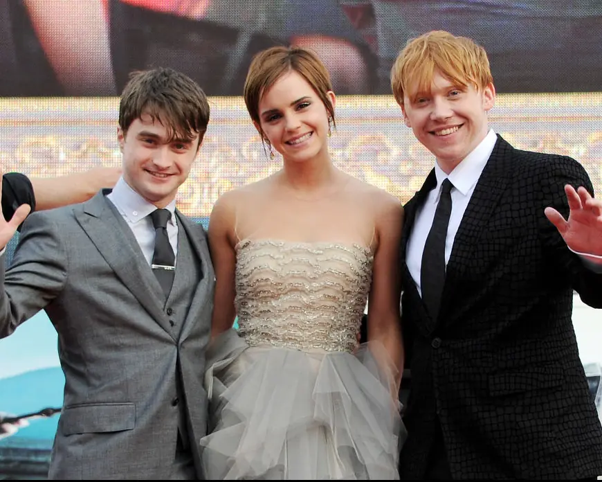 Daniel Radcliffe, Emma Watson and Rupert Grint have spoken out against JK Rowling. Credit: Dave M. Benett / Getty