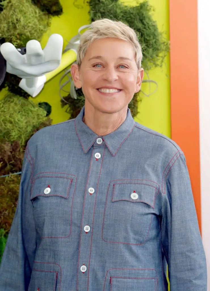 Ellen has relocated to the UK. Credit: Tibrina Hobson/Getty