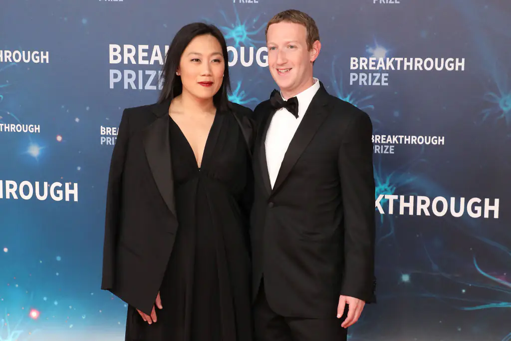 Zuckerberg has expressed his love for his wife in a new social media post. Credit: Taylor Hill/Getty