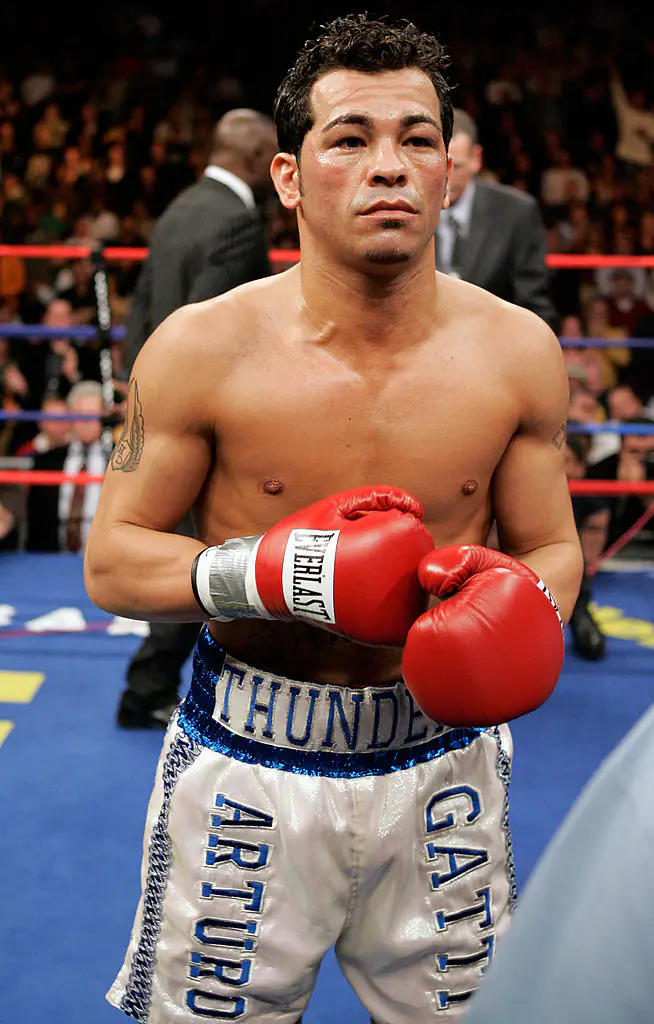 Arturo Gatti. Credit: Ed Mulholland / Getty