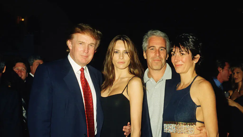 Jeffrey Epstein Donald Trump Ghislaine Maxwell Melania Trump 