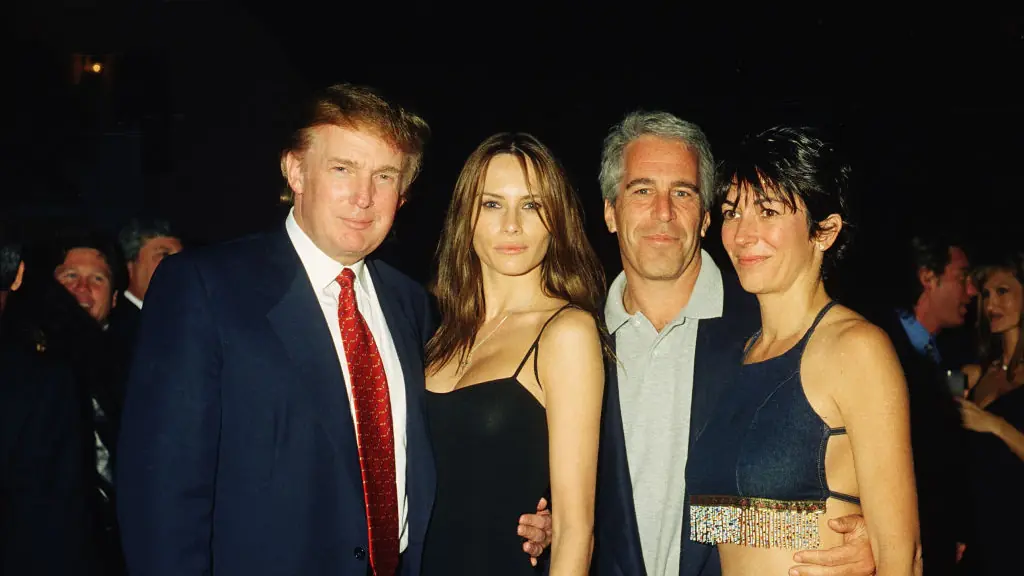 Jeffrey Epstein Donald Trump Ghislaine Maxwell Melania Trump 