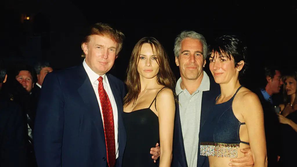 Jeffrey Epstein Donald Trump Ghislaine Maxwell Melania Trump 
