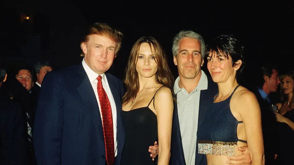 Jeffrey Epstein Donald Trump Ghislaine Maxwell Melania Trump 
