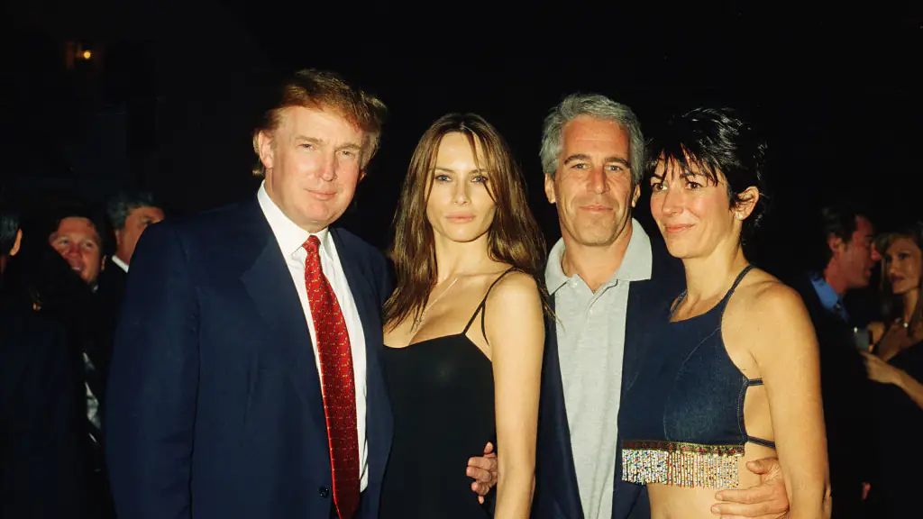 Jeffrey Epstein Donald Trump Ghislaine Maxwell Melania Trump 