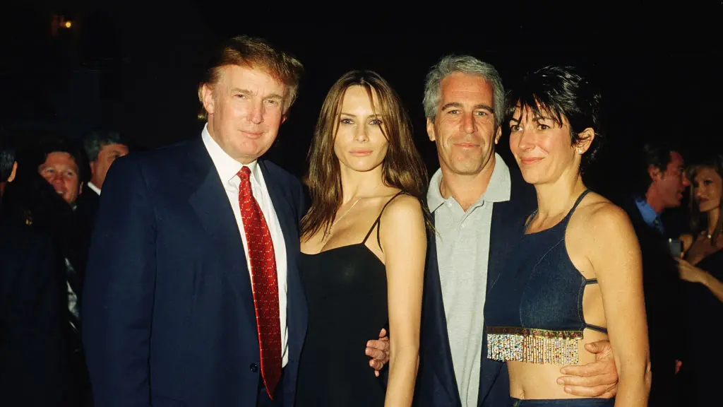 Jeffrey Epstein Donald Trump Ghislaine Maxwell Melania Trump 