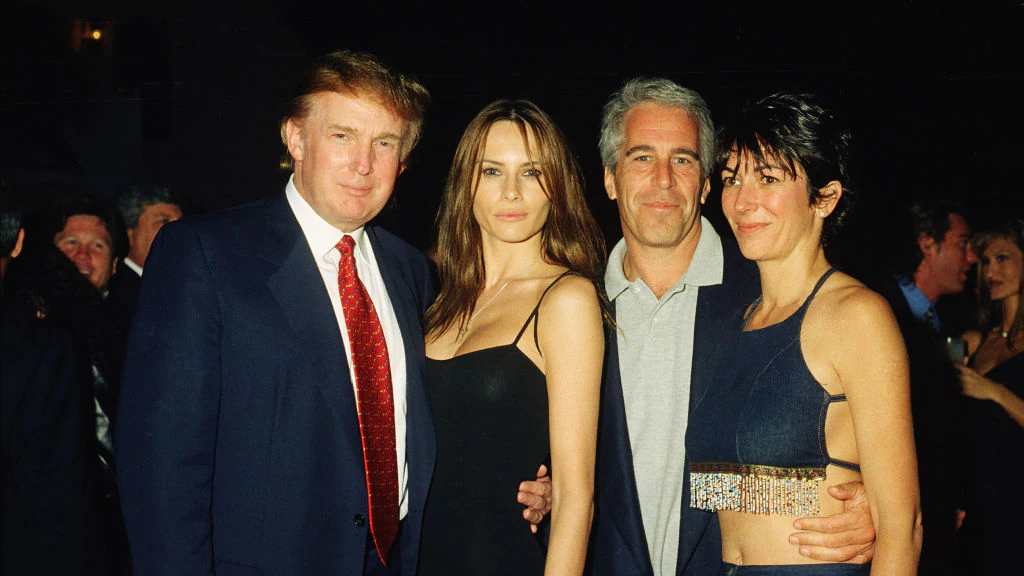Jeffrey Epstein Donald Trump Ghislaine Maxwell Melania Trump 