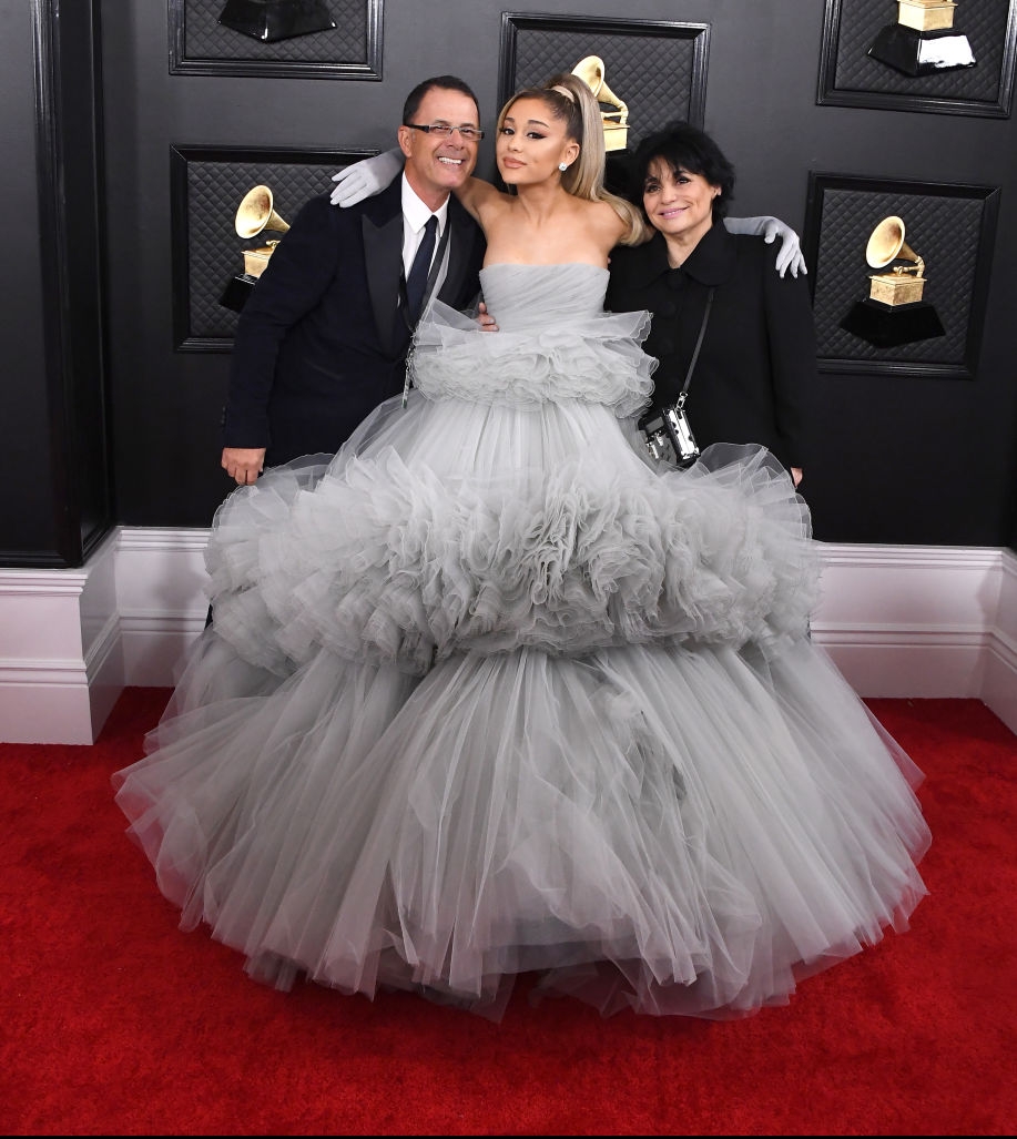 Joan Grande, Ariana Grande and Edward Buter