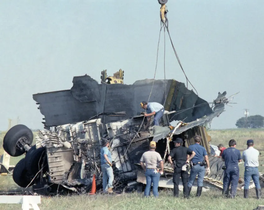 The crash claimed the lives of 137 people. Credit: 	Bettmann / Getty