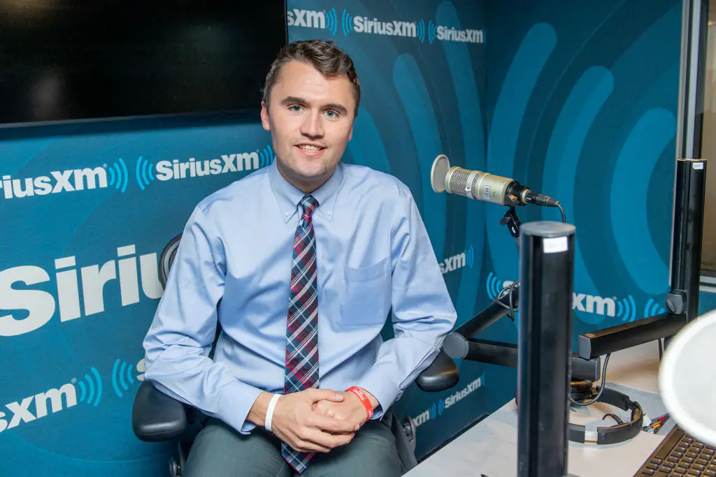 The late conservative activist Charlie Kirk was described as 