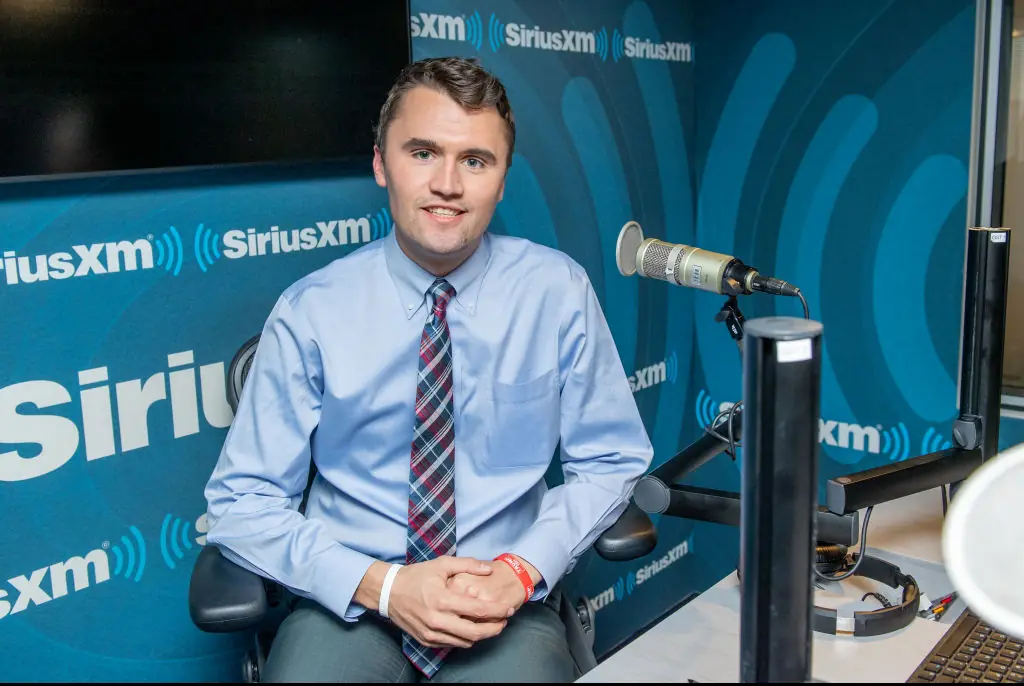 Charlie Kirk was killed last Wednesday. Credit: Roy Rochlin / Getty