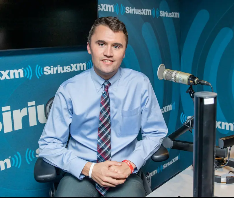 Charlie Kirk was killed last Wednesday. Credit: Roy Rochlin / Getty