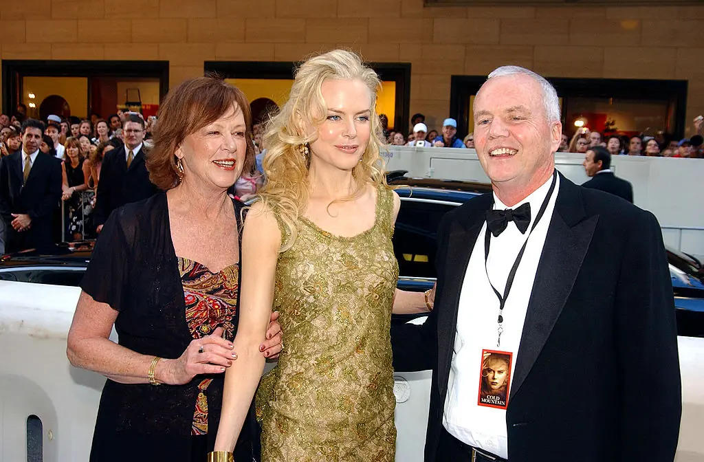 The actress' father,  Antony Kidman, passed away in September 2014. Credit: Peter Carrette Archive / Getty