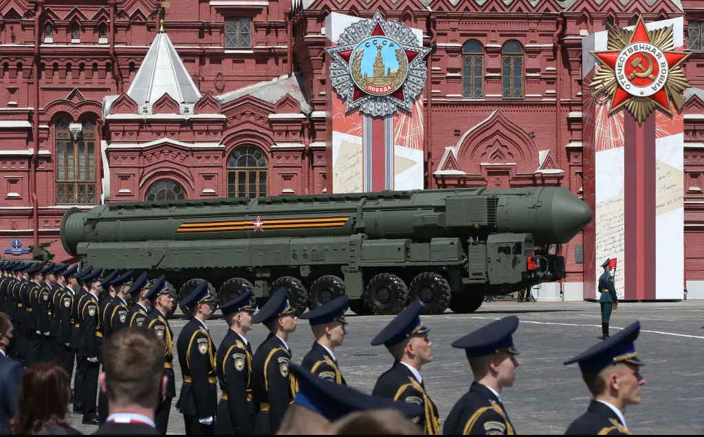 Russia could be gearing up for nuclear war. Credit: Mikhail Svetlov / Getty