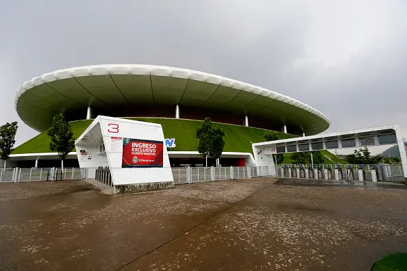 Akron Stadium is a multipurpose stadium in Zapopan, near Guadalajara, in the Mexican state of Jalisco. Credit: Refugio Ruiz/Getty Images.