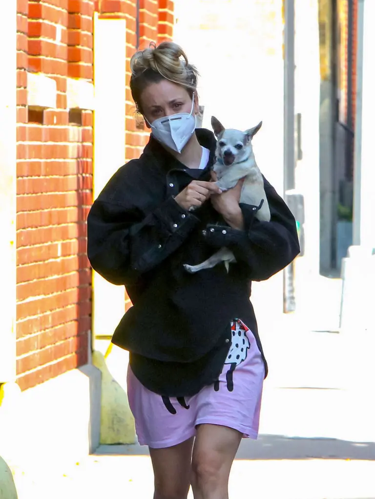 Kaley Cuoco is a big animal lover. Credit: Jose Perez/Bauer-Griffin / Getty
