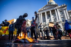 Trump says he will ban 'major terrorist organization' Antifa - but are they a real group at all?