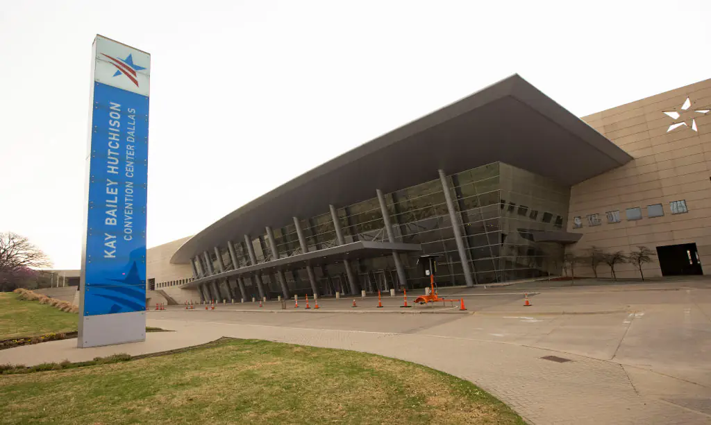 Dallas Police later confirmed that no shots were fired and that there was no active shooter at the event. Credit: Ron Jenkins / Getty