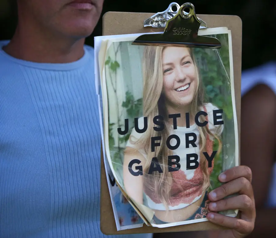 Gabby's tragic murder dominated the headlines in 2021. Credit: Thomas O'Neill/NurPhoto via Getty Images