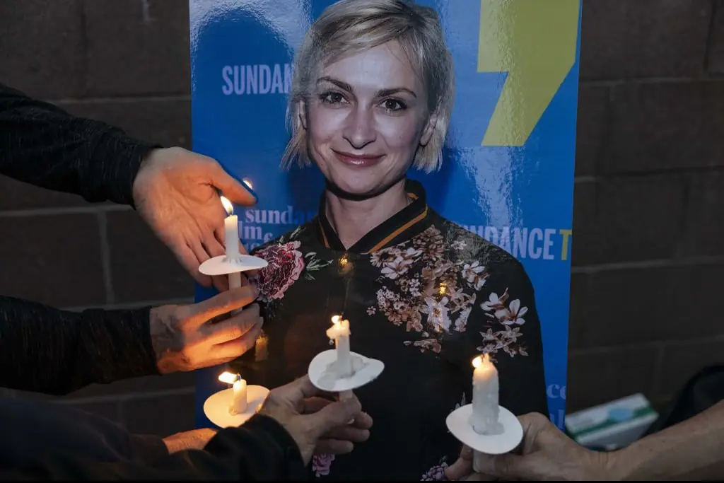 Members of the local film community mourn the loss of Halyna Hutchins, who died after being shot on the set of Rust. Credit:	Anadolu / Getty
