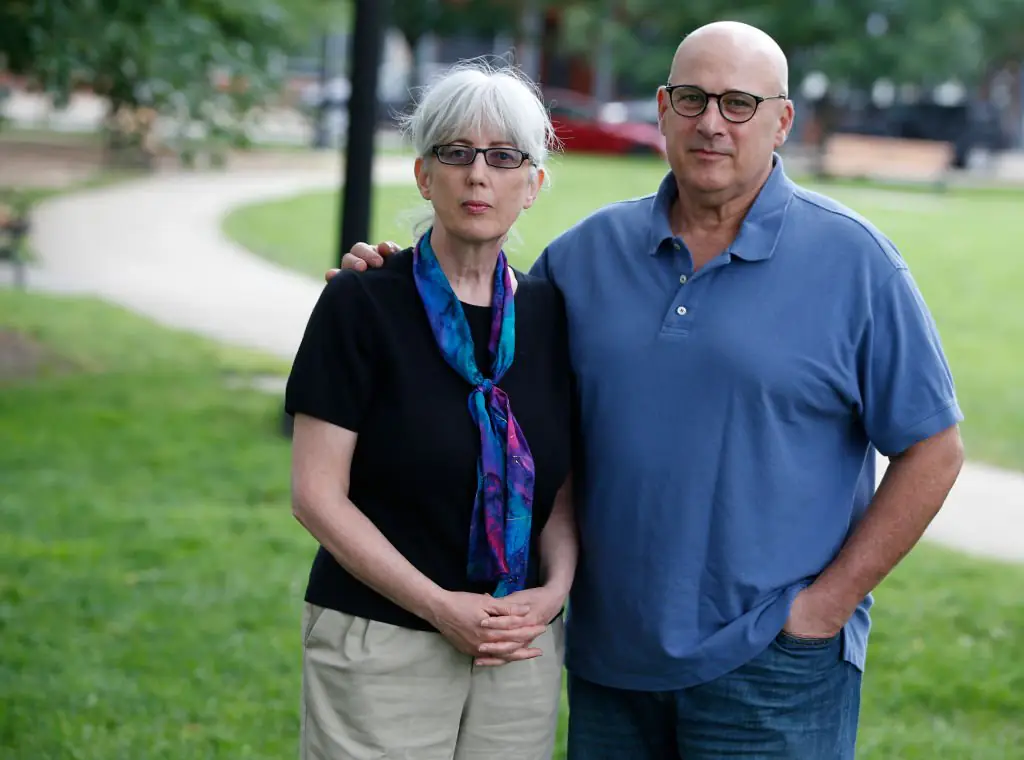 Ina and David Steiner. Credit: Boston Globe/Getty