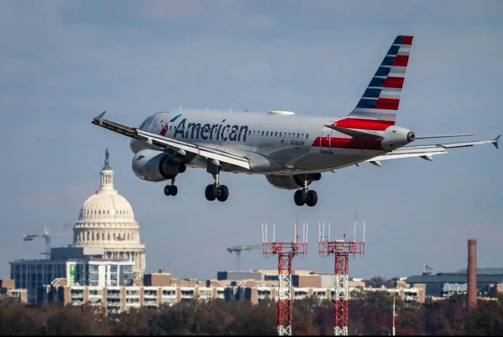 The incident happened on an American Airlines flight. Credit: Drew Angerer/Getty