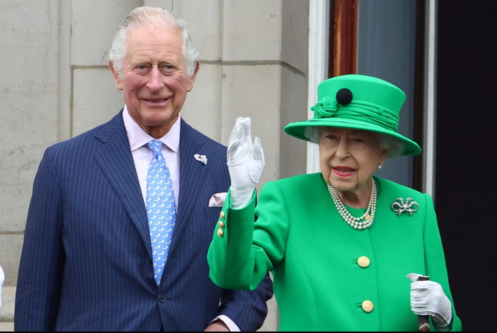 King Charles and Queen Elizabeth II