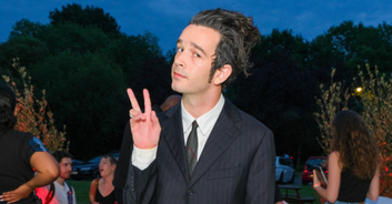 Matty Healy responds after he's asked about Taylor Swift's 'diss track' about him