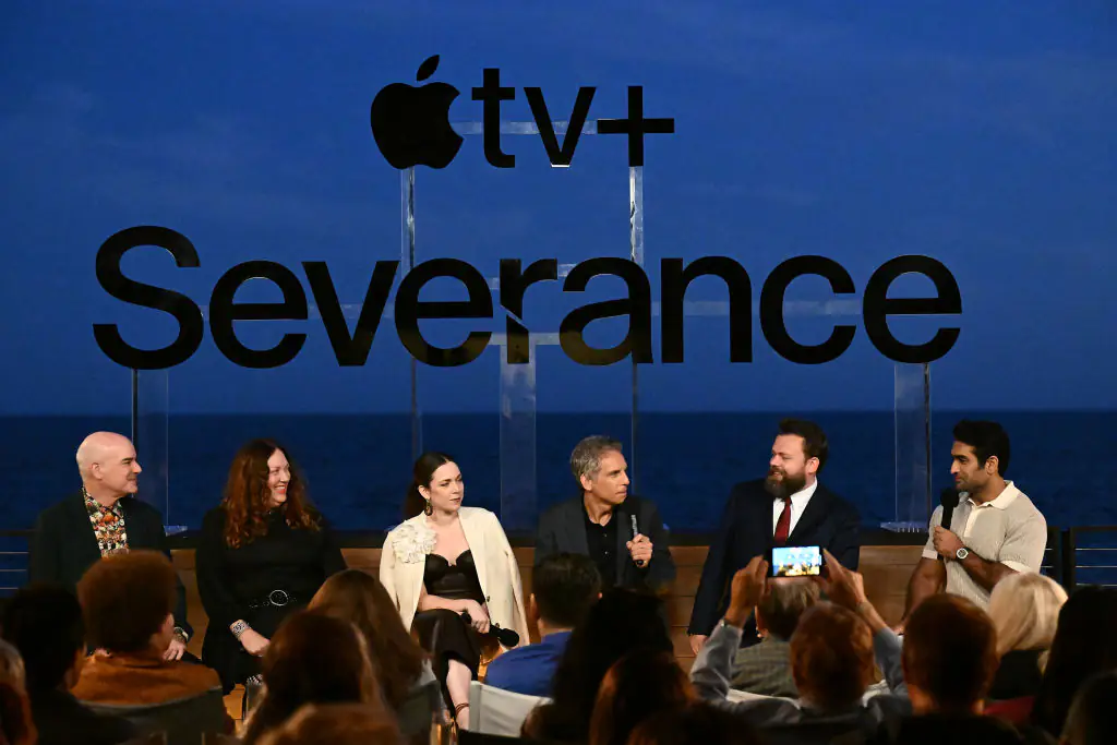 Severance has topped Apple TV's most-watched list. Credit:	Michael Buckner / Getty