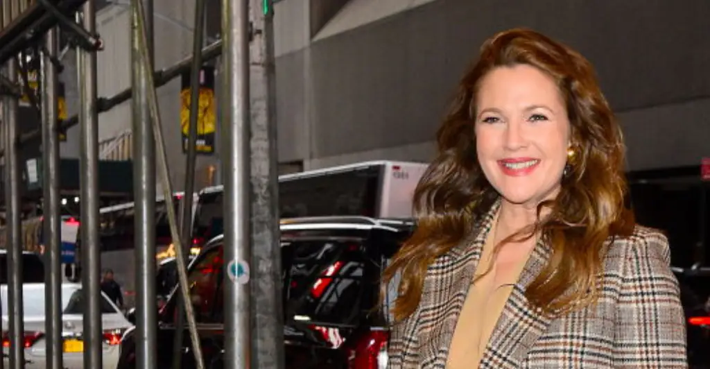 Drew Barrymore finally reveals why she sits so close to guests on her talk show