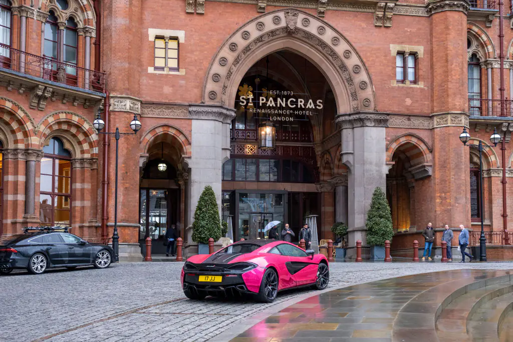 Mystery Solved: The truth behind pink McLaren pictured 'abandoned' outside London hotel for over 4 years