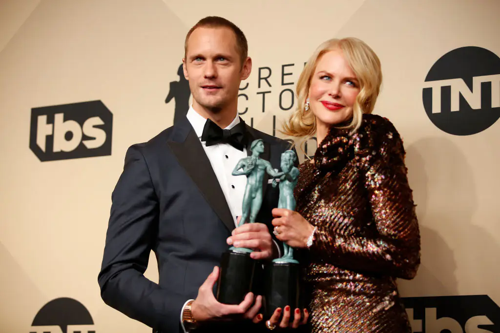 Alexander Skarsgård and Nicole Kidman. Credit: Al Seib / Getty