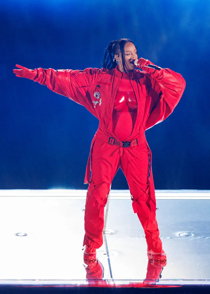 Rihanna certainly saw the benefits of performance the Halftime Show. Credit: Adam Bow/Icon Sportswire via Getty Images