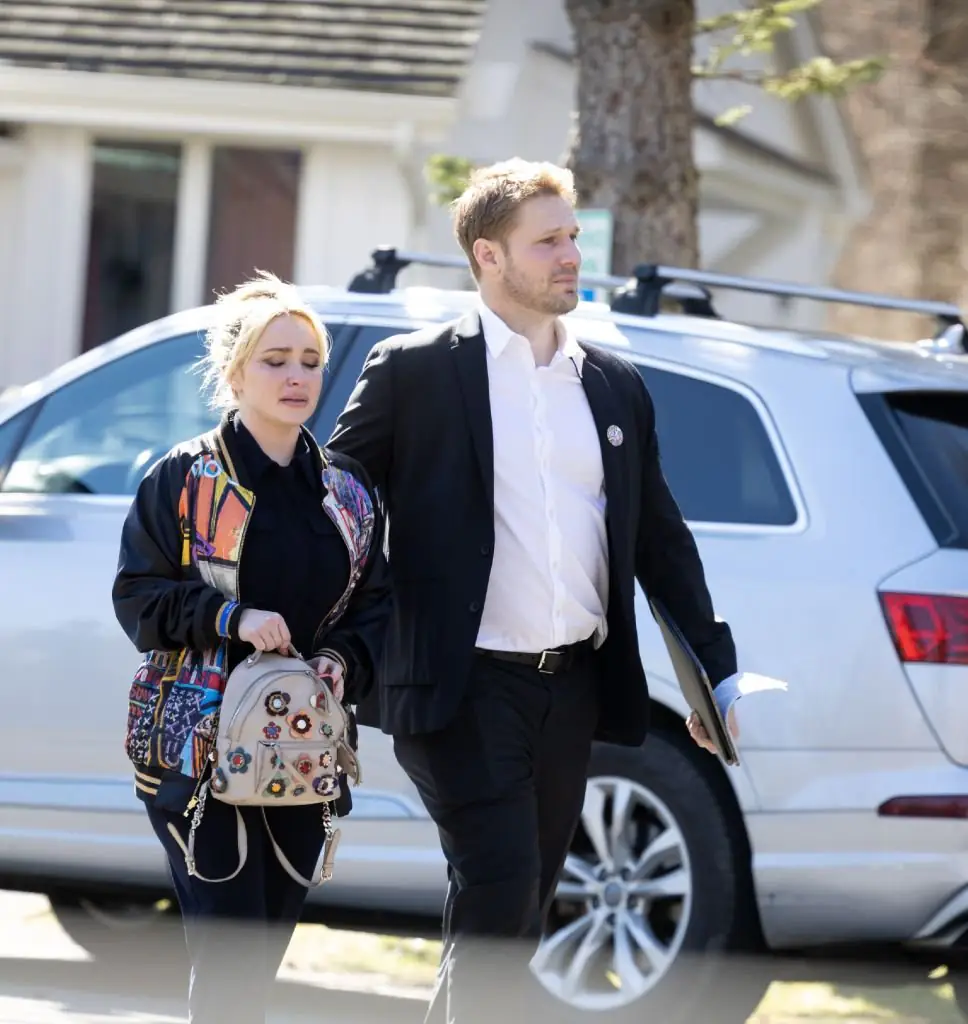 Hayden Panettiere and Brian Hickerson in 2023. Credit: MEGA / Getty