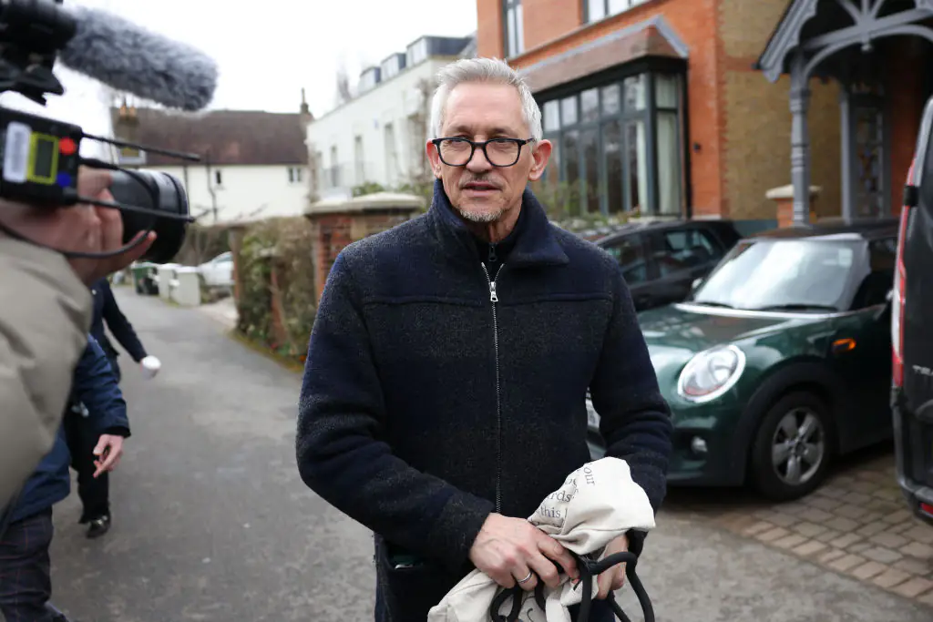 Lineker's nephew-in-law has tragically died. Credit: Hollie Adams/Getty