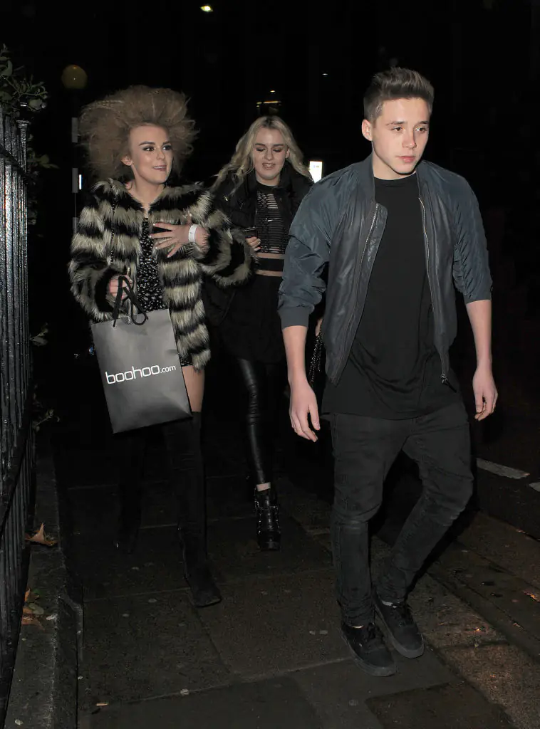 Brooklyn Beckham and Tallia Storm in 2014. Credit: Will / Getty