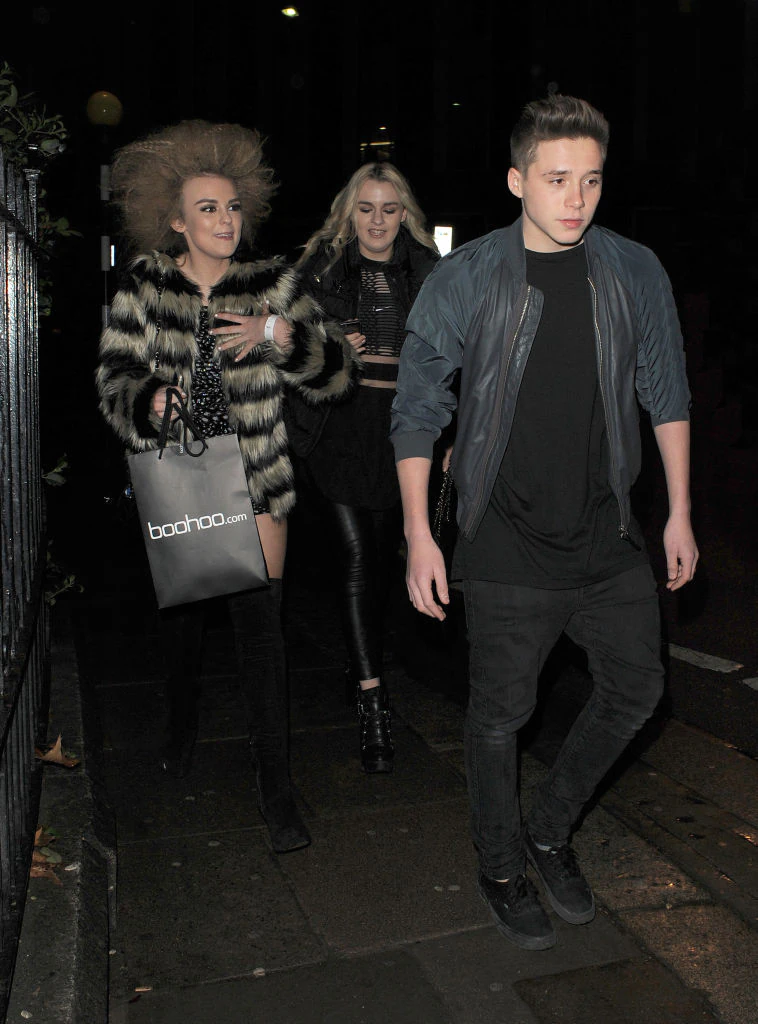 Brooklyn Beckham and Tallia Storm in 2014. Credit: Will / Getty