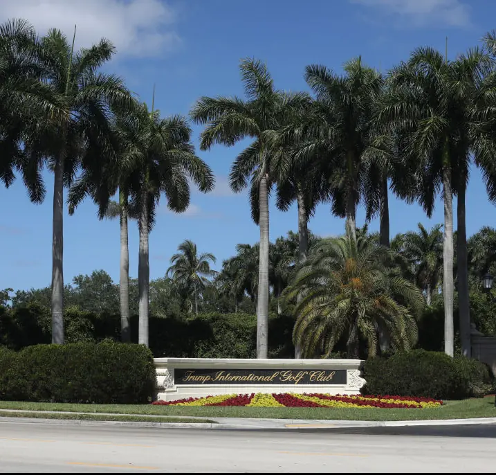 The incident took place at the Trump International Golf Club in Palm Beach, Florida. Credit: Octavio Jones / Getty
