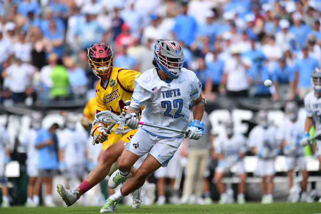 12 of the Tufts University men's lacrosse players were diagnosed days after the workout. Credit: Larry French / Getty