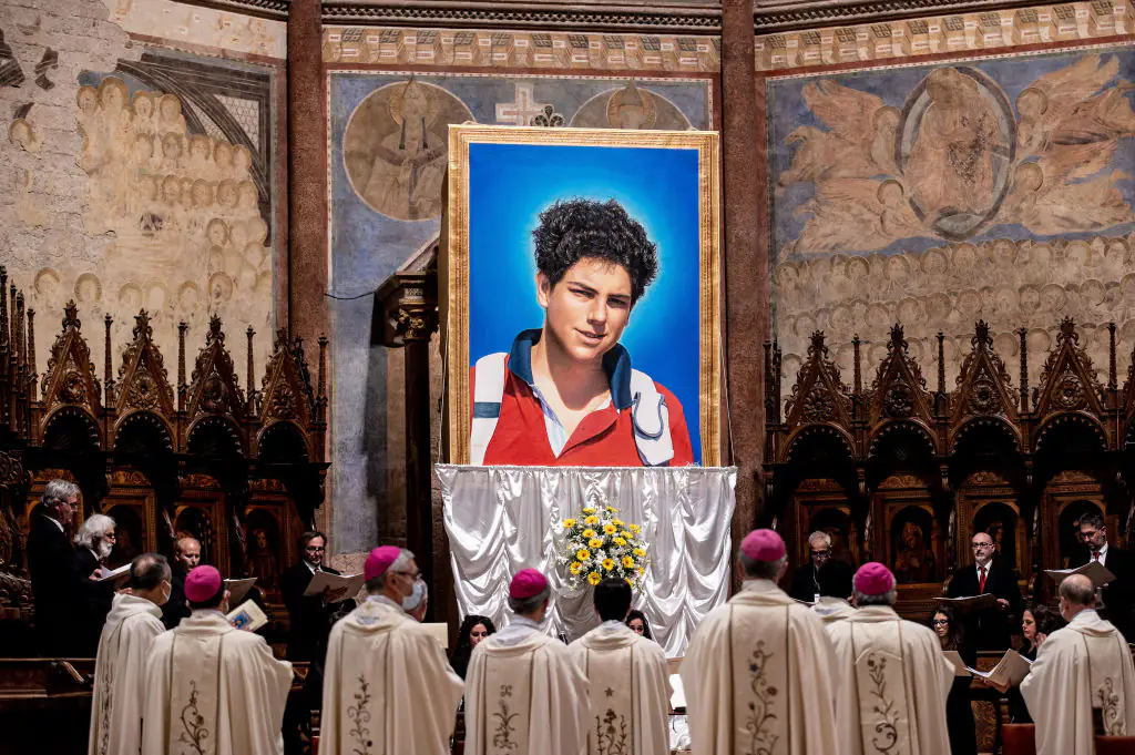 Carlo Acutis was set to be recognized as the first Millennial saint. Credit: Vatican Pool / Getty