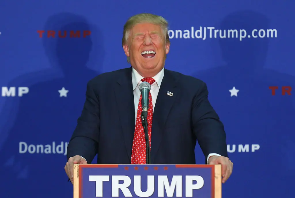 Social media left stunned after hearing Trump's 'real laugh' for the first time