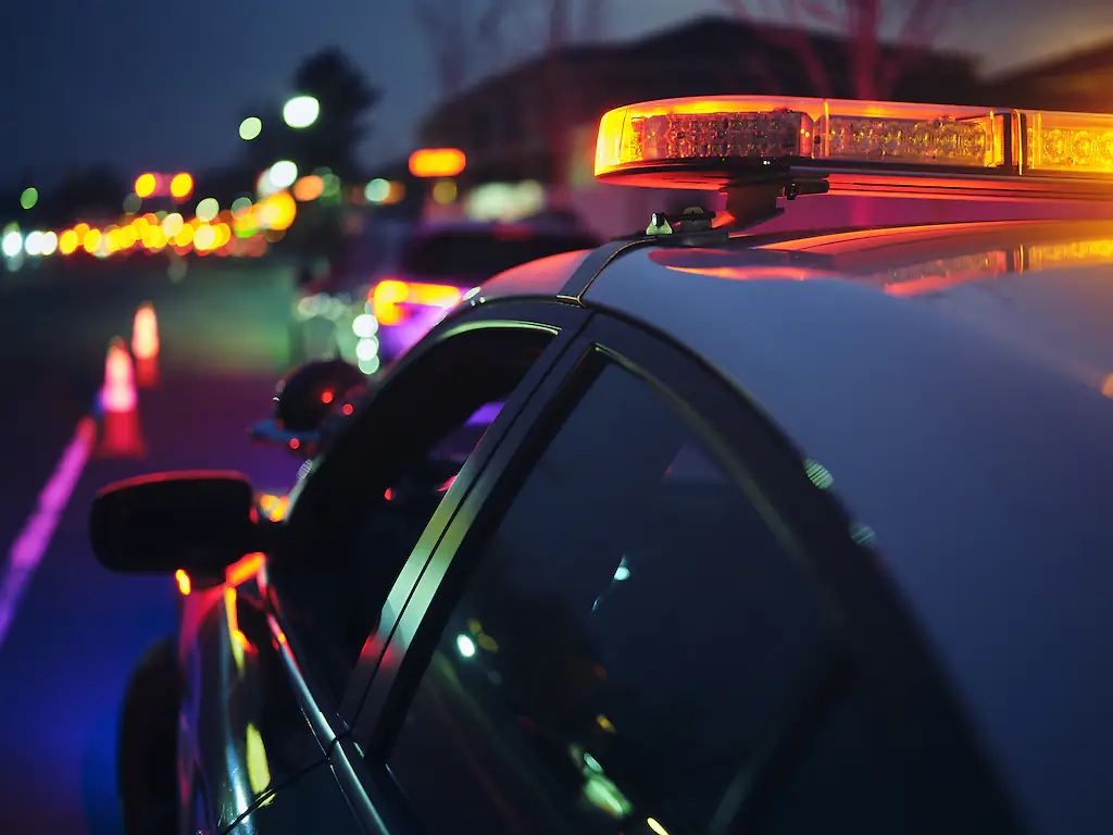 Police conducted searches. Credit: RichLegg / Getty