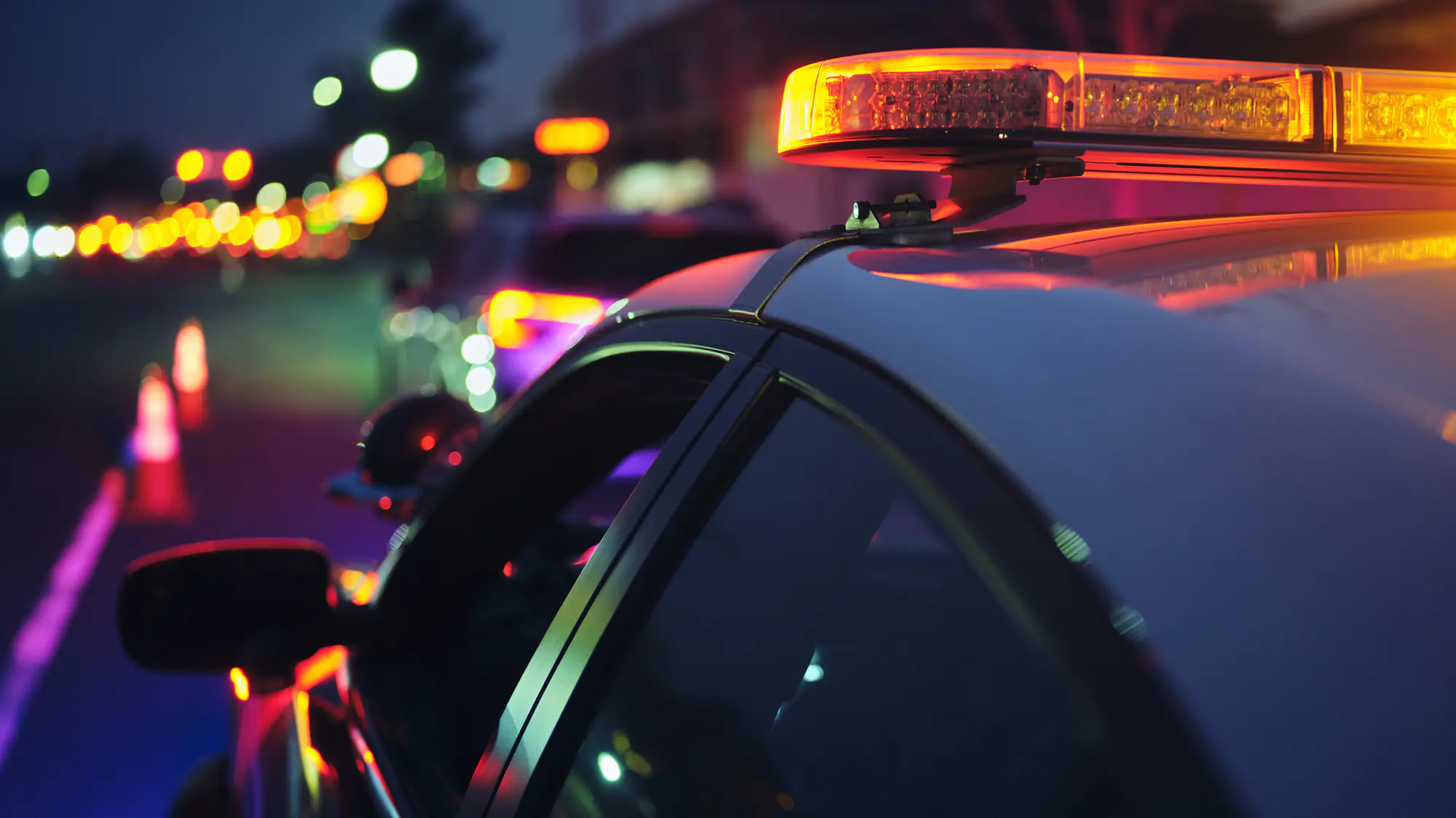 police car