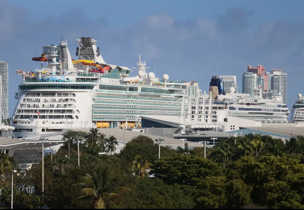 The incident occurred aboard Royal Caribbean's Navigator of the Seas. Credit: Joe Raedle / Getty