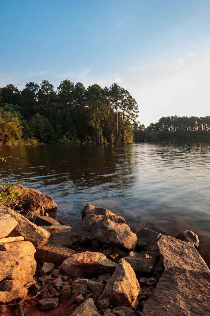 The bodies were found in Lake Oconee. Credit: Bryan Powell / 500px / Getty